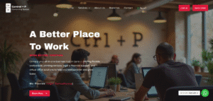 website design, tekando, ctrl p coworking space, uiux, web development