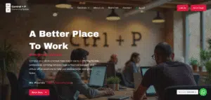 website design, tekando, ctrl p coworking space, uiux, web development